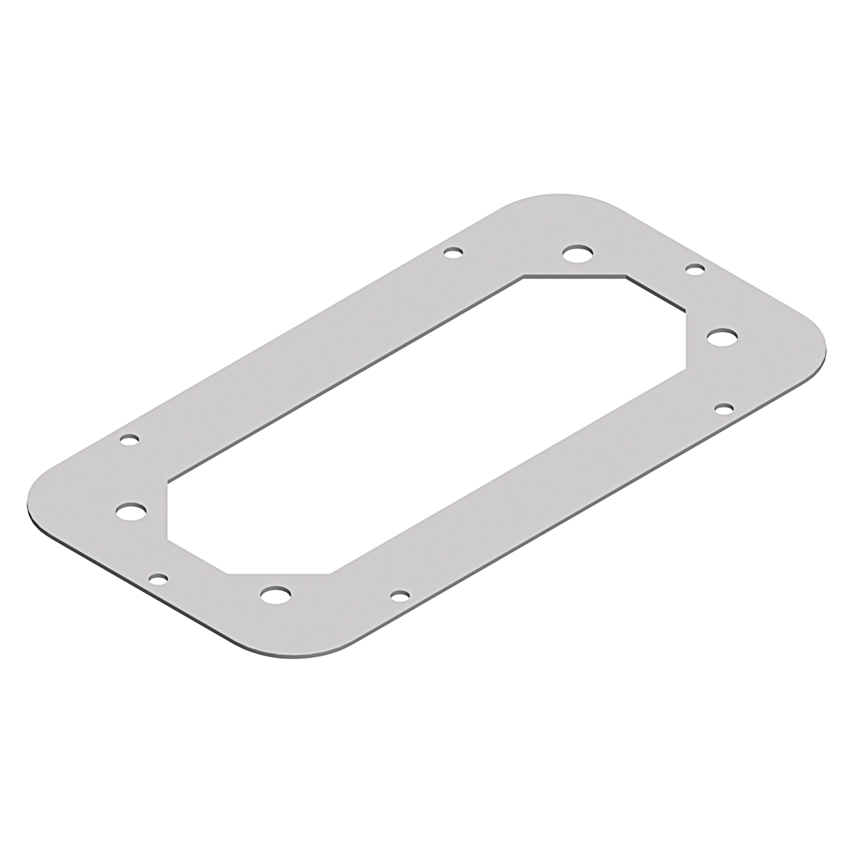 Piastra passacavi per membrane 445X130 - PanelSeT S3D