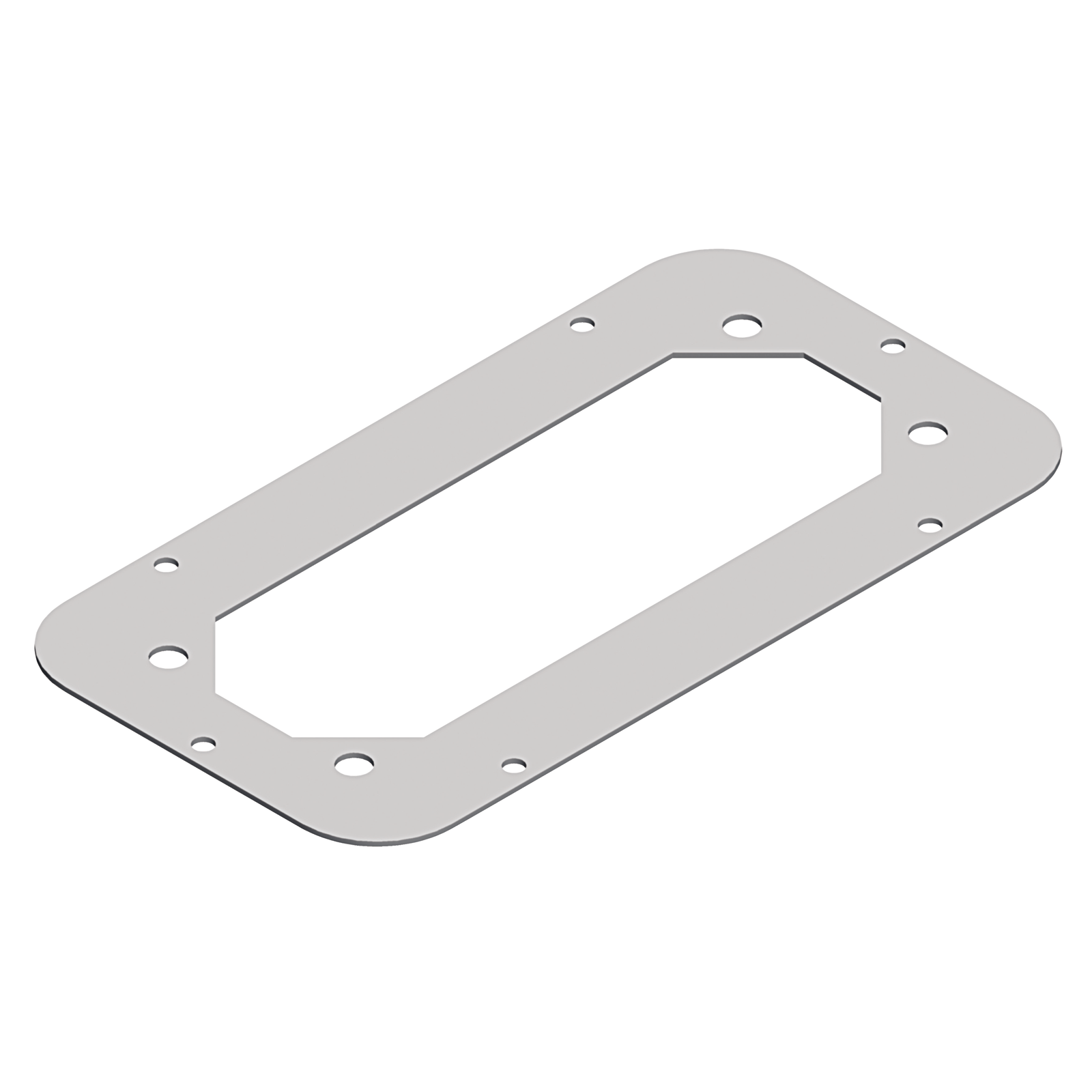 Piastra passacavi per membrane 445X130 - PanelSeT S3D