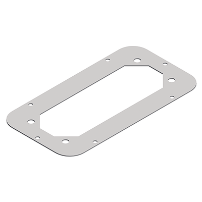 Piastra passacavi per membrane 445X130 - PanelSeT S3D