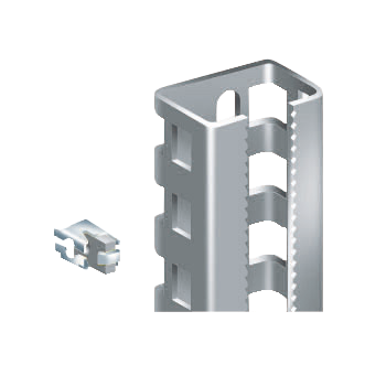 Dado a clip M6 - set di 50 pezzi - [prezzo per 100 pz]