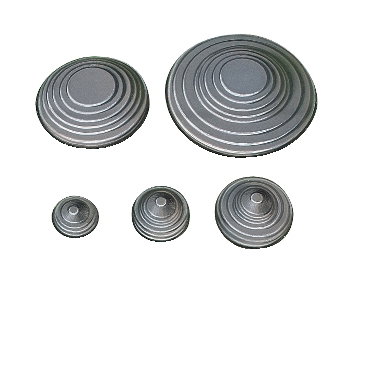Entrata cavi conica in PVC 33.3x3mm. Confezione: 25 pezzi - [prezzo per 100 pz] – Immagine 2 di 3