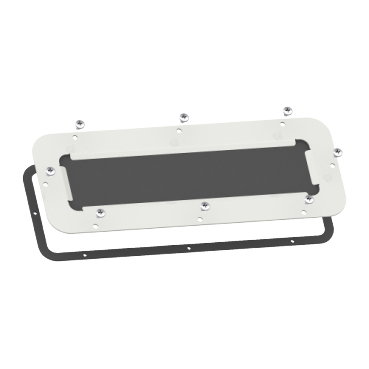 Placca passacavi flessibile 545x130 per PanelSeT S3D – Immagine 2 di 3