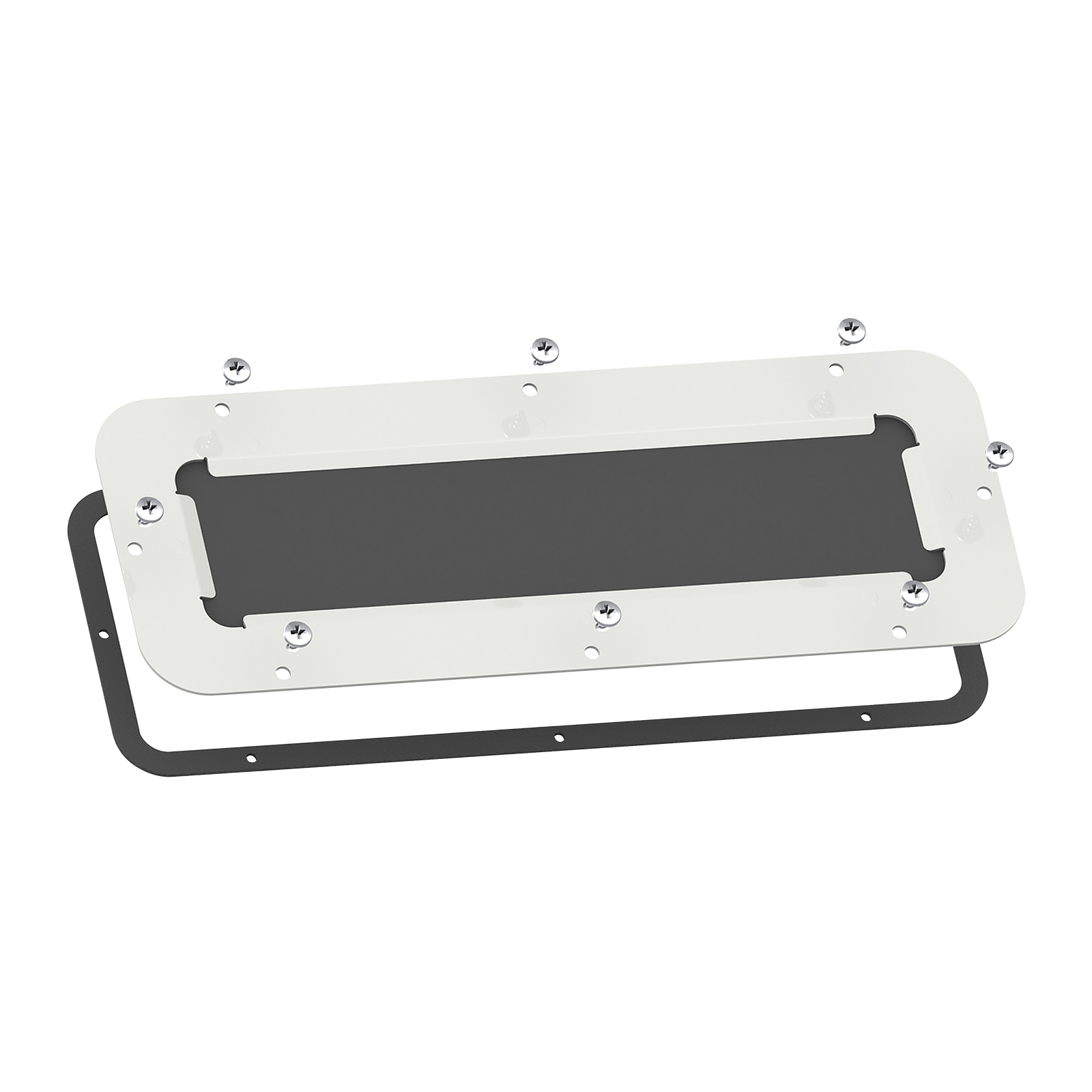 Placca passacavi flessibile 545x130 per PanelSeT S3D