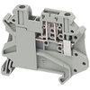 Morsetto vite sezionamento, 2pt, 4mm² grigio