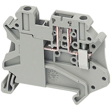 Morsetto vite sezionamento, 2pt, 4mm² grigio – Immagine 2 di 3