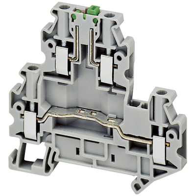 Morsetto vite, lama 2 piani,4pt, 4 mm²