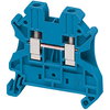 Morsetto vite, 2pt, 4mm² blu - [prezzo per 100 pz]