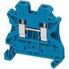 Morsetto vite, 2pt, 4mm² blu - [prezzo per 100 pz]