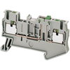 Morsetto Push-in sez lama 2pt 2,5 mm² grigio