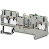 Morsetto Push-in sez lama 3pt 2,5 mm² grigio