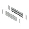 Pannelli laterali zoccolo inox P400xH200 304L