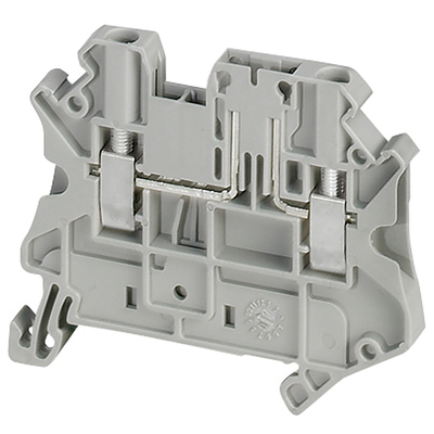 Morsetto BasicDisc a vite- 2,5 mm² 20A- singolo livello 1x1 - grigio - [prezzo per 100 pz]
