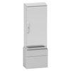 Zoccolo in poliestere per PLAZ(T) H500xL785xP410 RAL 7035
