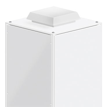 Ventilatore estrattore per tetto RAL9003 – Immagine 2 di 3