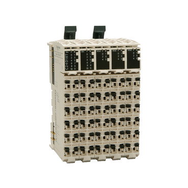 Blocco espansione, Modicon TM5, IP20: 42 I/O-24 ingressi digit.-18 uscite dig. transistor – Immagine 2 di 3