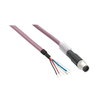 Cavo alimentazione IN- dritto - connettore femmina M8 - 15 m