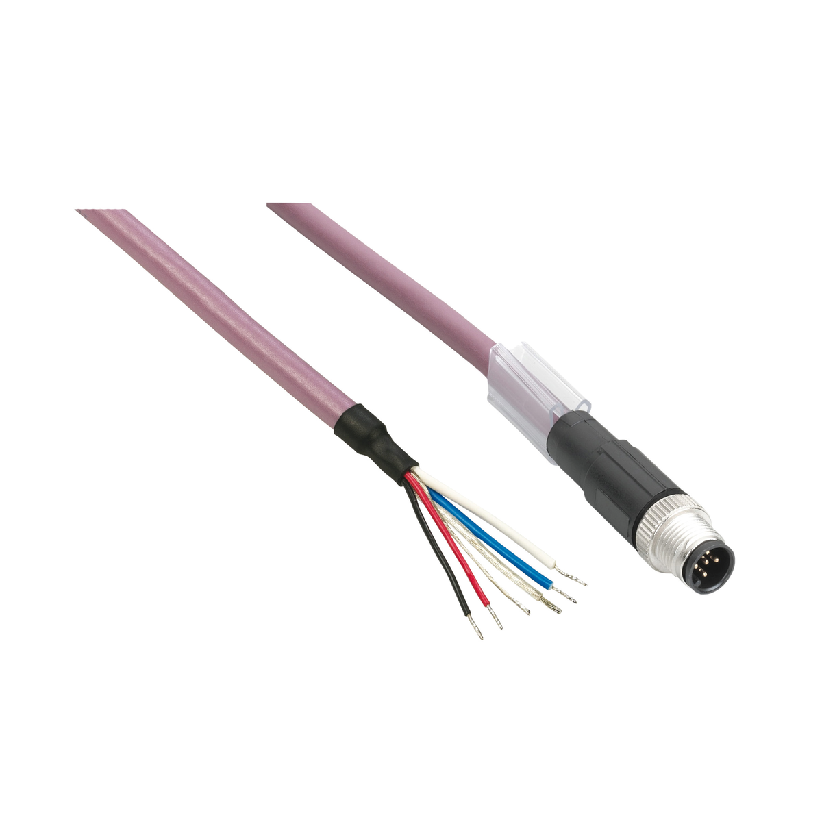 Cavo alimentazione IN- dritto - connettore femmina M8 - 10 m