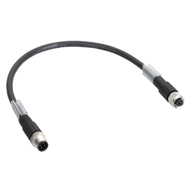 Cavo bus daisy chainTM7 - dritto - M12B - maschio-femmina - 2 m – Immagine 2 di 3
