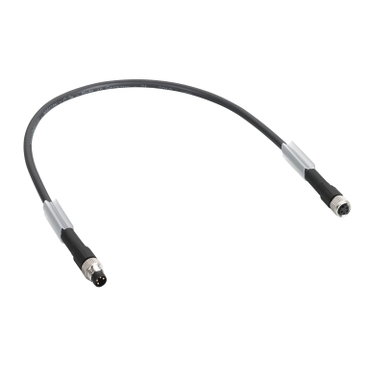 Cavo alimentazione daisy chain - dritto - 2×M8 - maschio-femmina - 0,3 m – Immagine 2 di 3