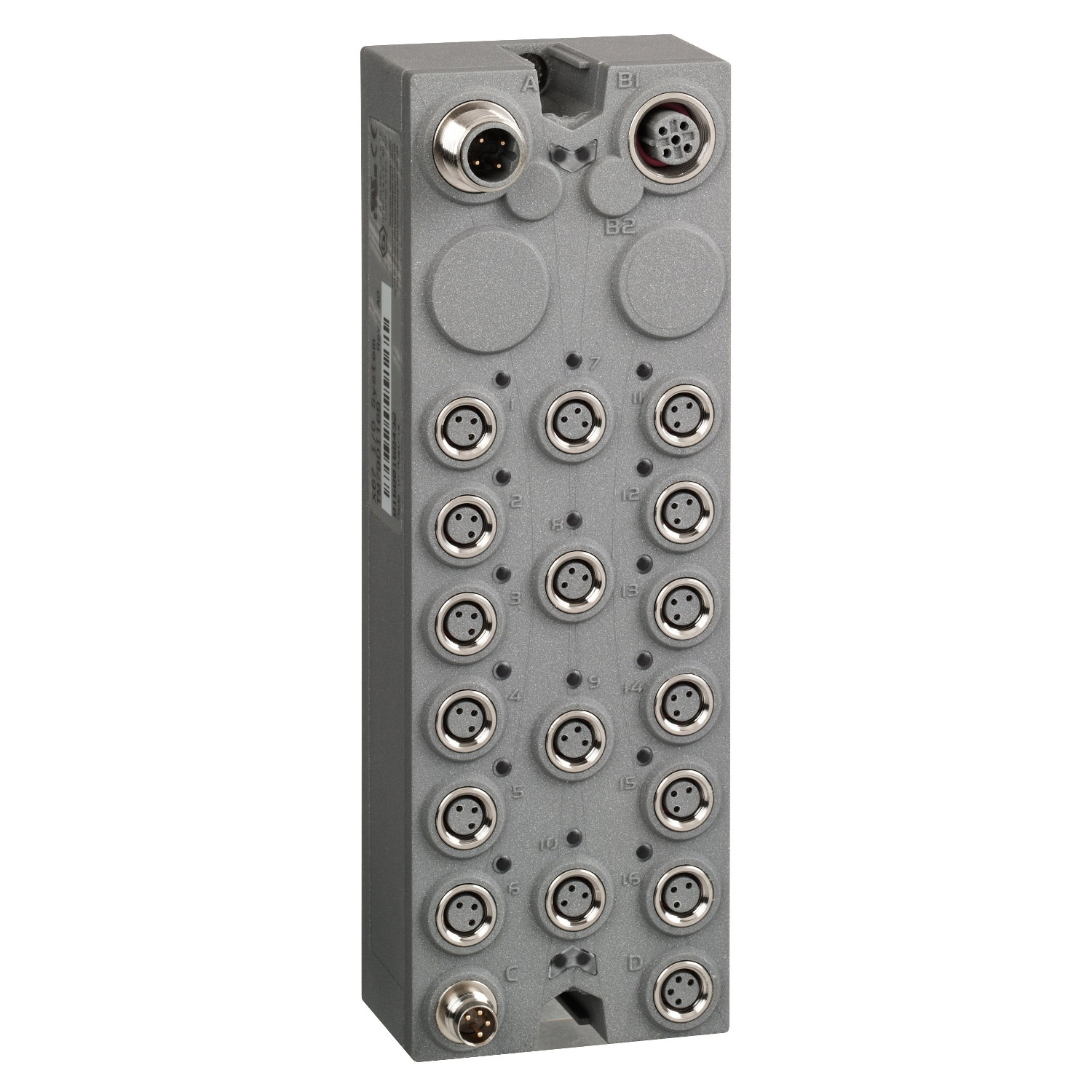 Blocco espansione, Modicon TM7, IP67: 16 ingressi/output digit - 24 Vcc - 0,5 A - conn. M8 – Immagine 3 di 3