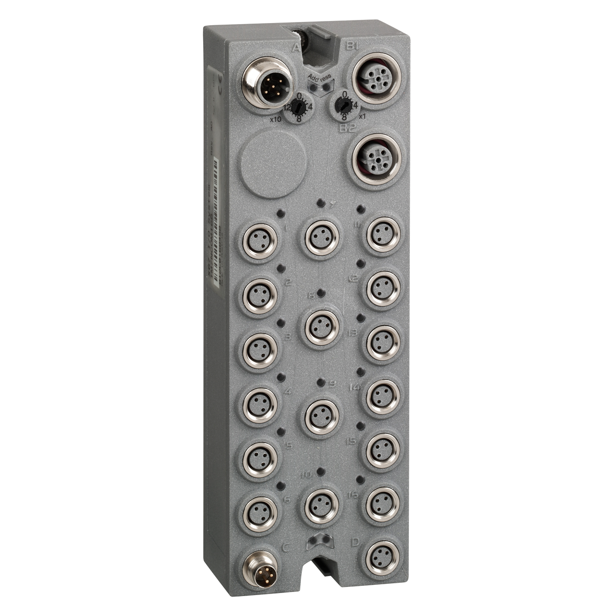 Blocco interfaccia CANopen - IP67 - 16 I/O - M8