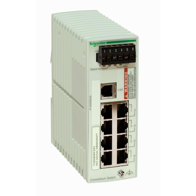 Switch gestito base Ethernet TCP/IP - ConneXium - 8 porte per rame