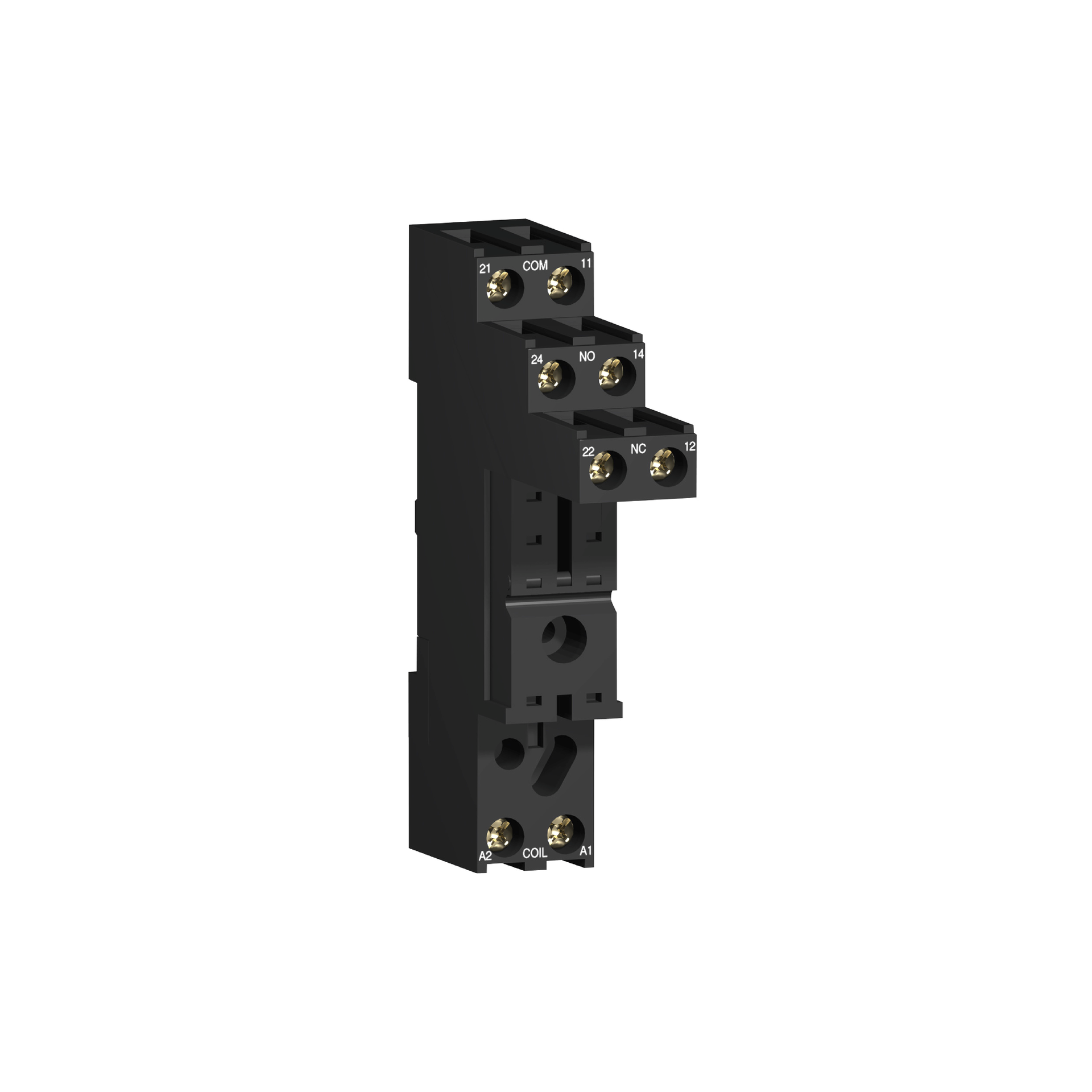 Base RSZ - contatto separato - 12 A - < 300 VAC - connettore a vite