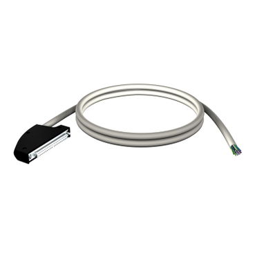 Cablaggio,  Cablaggio Modicon X80, 40-way terminal, one end flying leads, 3m – Immagine 2 di 3