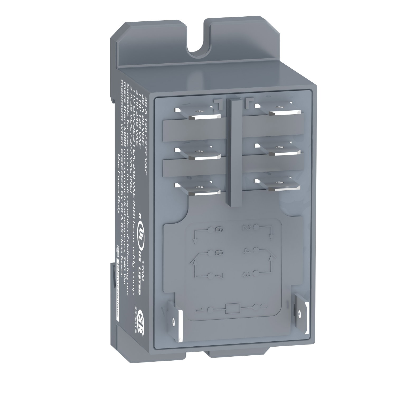 Relè di potenza - Harmony RPF - 2 CO - 24 VAC - 25 A – Immagine 3 di 5