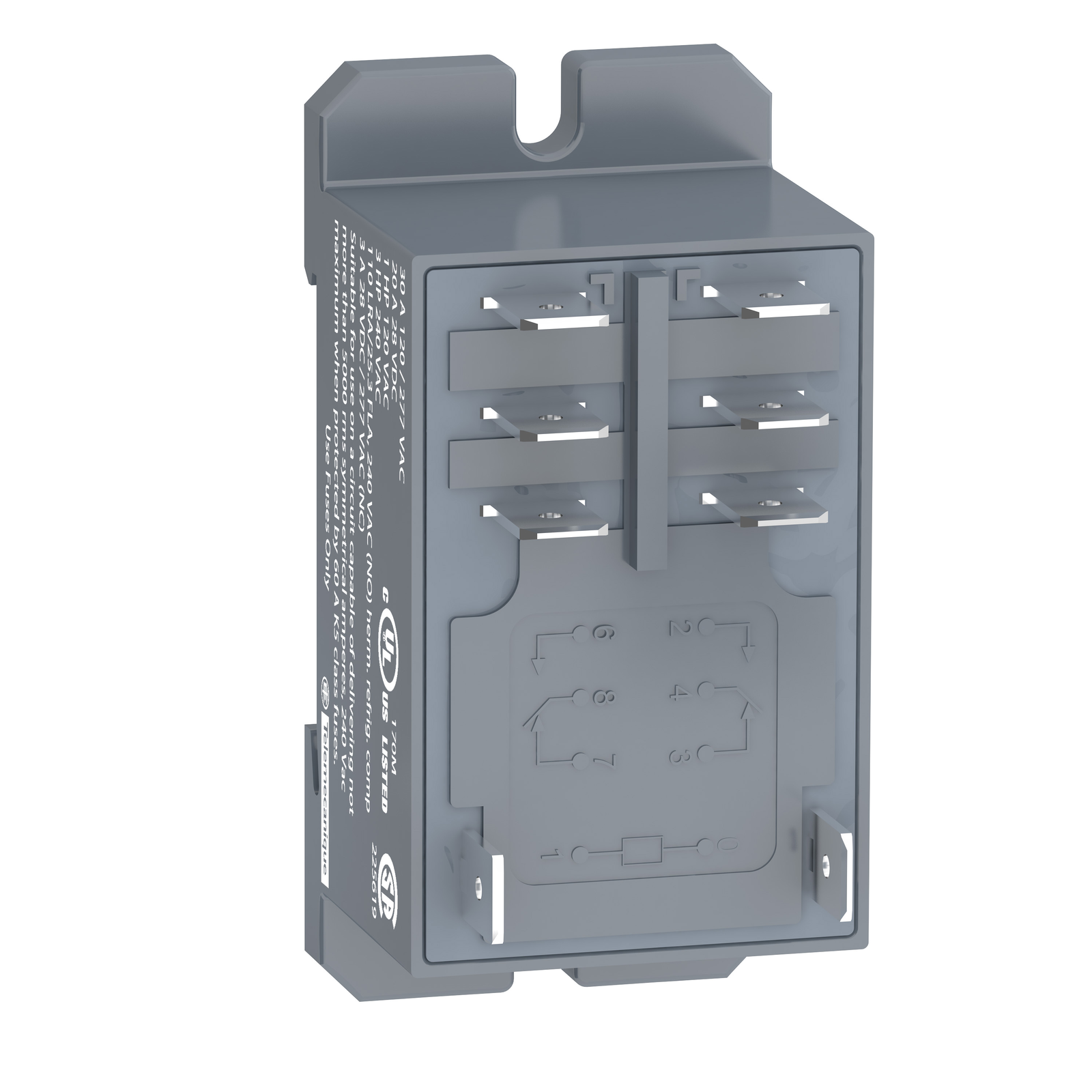 Relè di potenza - Harmony RPF - 2 CO - 24 VAC - 25 A