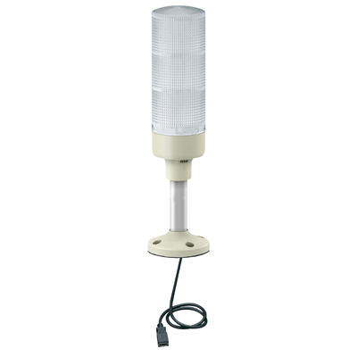 Colonna luminosa USB MULTICOLORE - 60mm - luce LED fissa/lampeggiante - buzzer