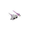 Accessori di collegamento CANopen - 2 connettori RJ45