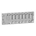 Rack M340 rinforzato - 6 slot - montaggio su pannello, piastra o guida DIN