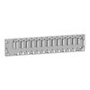 Rack M340 rinforzato - 12 slot - montaggio su pannello o piastra
