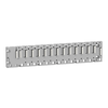 Rack M340 rinforzato - 12 slot - montaggio su pannello o piastra