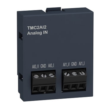 Cartuccia M221 - 2 input corrente analogica - estensione I/O – Immagine 2 di 3