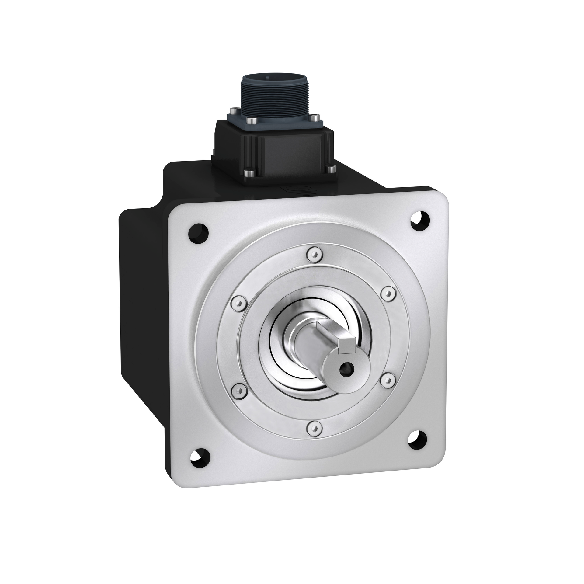 Servomotore BCH2 Medium Inerzia  130mm 1kW 2000rpm albero con chiavetta IP65 SingleT no freno MIL conn.
