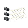 LXM28 kit 3 connettori motore 40/60/80mm con freno