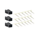 LXM28 kit 3 connettori motore 40/60/80mm con freno