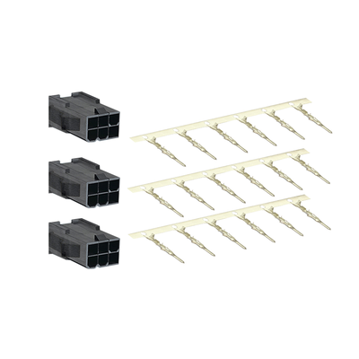 LXM28 kit 3 connettori motore 40/60/80mm con freno