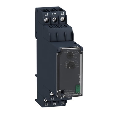 Relè controllo trifase multifunzione 380..480Vac, 2 NC/NO – Immagine 2 di 4