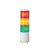 Harmony XVC, Colonna luminosa monoblocco precablata, plastica, rosso arancione verde, Ø40, montaggio diretto su base, luce fissa, IP54, 24 V AC/DC