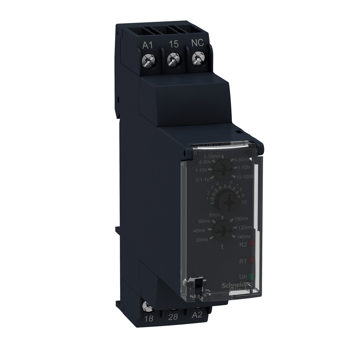 Relè temporizzato monofunzione STAR-DELTA - 24VDC/24..240V AC - 1 NC/NO