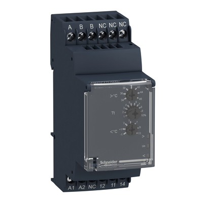 Relè di controllo della temperatura RM35-A - 24..240V AC/DC - 1 NC/NO