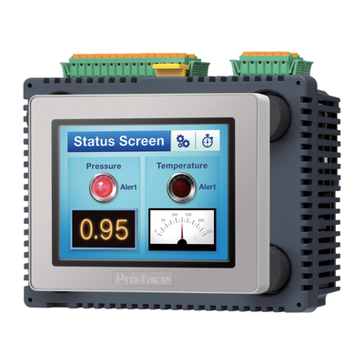 HMI+Controllore, Pro-face, LT4000MM, 3.5" DC DIO (Sink) Type