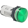 Lampada spia - LED - verde - 120 V