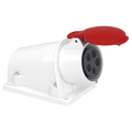Presa BT da parete small IP44 16A 380V 3P+N+T