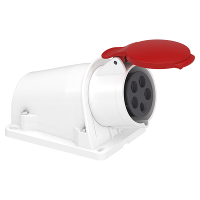 Presa BT da parete small IP44 16A 380V 3P+N+T