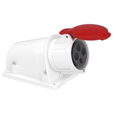 Presa BT da parete small IP44 32A 380V 3P+T