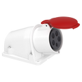 Presa BT da parete small IP44 32A 380V 3P+N+T